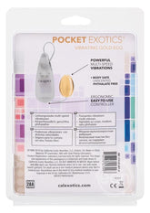 Pocket Exotics Vibrating Gold Egg - Gold